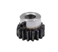 Motor Pinion Gear 1.5 Module 16 Teeth Spur Gear Pinion 45 Steel Motor Gear 6mm/8mm/10mm/12mm Bore(10mm Bore)