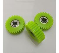 Motor Pinion Gear 3pcs Nylon 31 Teeth 38mm Electrical Motor Bicycle Wheel Reducer Set 8mm Bore Electronic Bike Tricycle Replacement Plastic Gears