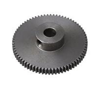 Motor Pinion Gear 6mm Dia Bore 72 Teeth 0.5 Modules Motor 45# Steel Gear Wheel Top Screws