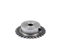 Motor pinion hardware mechanical transmission 1pc 14-24 Tooth 04C Chain Gear Steel Industrial Sprocket Wheel Motor Chain Drive Sprocket Tooth Pitch 6.35mm Bore 15mm(19 Teeth)