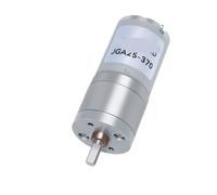 Motor Planetary DC Reduction Brushed DC Motor JGA25-370 Can Be Reversed Full Metal High Torque DC Gearbox DC Motor 6V DC Motor(280RPM)