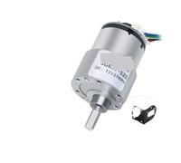 Motor Planetary DC Reduction Brushed JGB37-520 Hall Encoder 6V Forward and Reverse High Torque 21KG.CM Gear(12rpm)