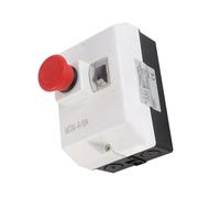Motor Protection Circuit Breaker 6-10A, IP55 | Durable ABS material, emergency stop switch, reliable connection, high temperature protection