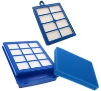 Motor Protection Filter and Exhaust Hepa Filter for Philips PowerPro Ultimate Marathon Ultimate Compatible with FC9911 FC9924 FC9932 FC9919 FC9923 FC9924 XB9125 XB9145 XB9155 XB9185