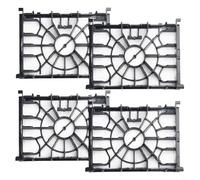 Motor Protection Filter for Bosch and For Siemens Vacuum Cleaners - Washable Fleece + Plastic Filter Screen Compatible with VSZ4G, VSQ8, BSGL5, BGL7, Z4.0, Q8.0(4 PACK)