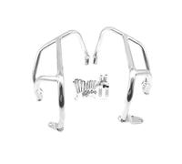 Motor Protector Crash Bar For GoldWing 1800 GL-1800 F6C 2018-2023 Motorcycle Crash Tank Bars Engine Guard Bar Bumper Protector(Silver)