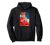 Motor Racing Driver Michael Schumacher At Silverstone GP Pullover Hoodie