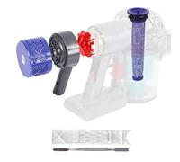 Motor Rear Cover + Pre&Post HEPA Filter Set Compatible with Dyson V6 DC58 DC59 DC62 DC72 DC74 SV03 SV04 SV05 SV06 SV07 SV08 SV09 Vacuum Cleaner Upgrade Filter Replacement Parts