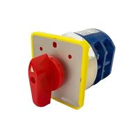 Motor Reversing 3 position Manual changeover switch 40A 690V 2 phases rotary knob commutateur rotatif LW5D-40/2 LW5