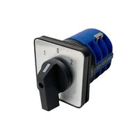 Motor Reversing LW26 LW28 YMW26-32A 5.5N/3 Manual Electrical Changeover Rotary Cam Switch Three Poles Sliver Contacts
