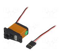 Motor: servo; 4.8÷6VDC; micro; analogue; 23.5x12.2x23.1mm; plastic KP-PB0160 |