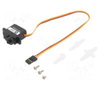 Motor: servo; 4.8÷6VDC; micro; analogue; 23x12x27mm; 300° DF-SER0053 | | EU Sto