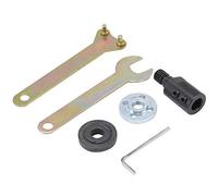 Motor Shaft Coupler Saw Chuck Adapter Sleeve for Grinding Polishing Saw Blade Connecting 5mm 8mm 10mm 12mm Shafts with Wrench and Fixture Tools Included (10mm)