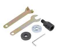 Motor Shaft Coupler Saw Chuck Adapter Sleeve for Grinding Polishing Saw Blade Connecting 5mm 8mm 10mm 12mm Shafts with Wrench and Fixture Tools Included (12mm)