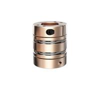 Motor Shrink Film Shaft D87L98 Coupling Flexible high Rigidity Double disc 8 Screw Coupling 20-36mm(33X33)