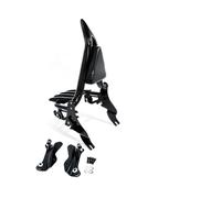 Motor Side Carrier 1.5 Inch Sissy Bar Passenger Backrest Luggage Rack | For Davidson Touring 2009-2026 For Road King For Street Glide CVO(14 Up Touring Set)