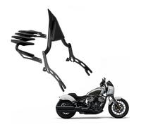 Motor Side Carrier Motorcycle Backrest Sissy Bar With Luggage Rack