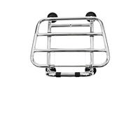 Motor Side Carrier Motorcycle Front Luggage Rack Carrier Bracket | For Vespa For Primavera 150 2015-2024 Aluminum alloy Black Silvery(Silvery)