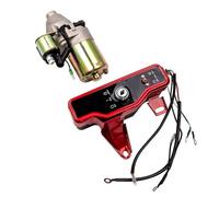 Motor Solenoid For GX160 5.5HP & For GX200 6.5HP Electric Start Kit Starter Motor Ignition Key Switch 6.5 Electric Starter