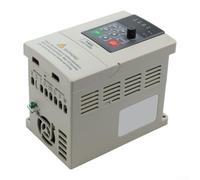 Motor Speed Controller 0.4KW 1Ph to 3Ph 220V, Variable Frequency Drive for CNC Machines Pumps and Conveyors, Plastic Industry Frequency Converter