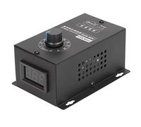 Motor Speed Controller, PWM Module 15A, Forward and Reverse Rotation, 6 90V Wide Voltage Motor Governor with Potentiometer Knob for Brush Motors, Industrial and DIY