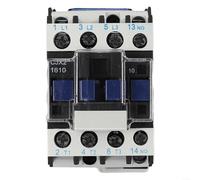 Motor Starter Relay AC Contactor 240V Coil 32A Ith 3Phase 1NO Model CJX2 1810 for Use in Power and Electrical Installations