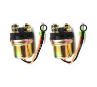 Motor Starter Starter Solenoid Relay For Suzuki For Outboard For Boat Motor DT 15 25 30 40 115 140 150 200 225 DF15 DF 30 50 60 70 9.9 HP 31800-94401 Starters(2piece)