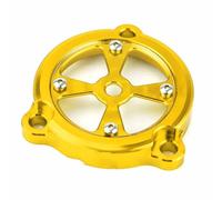 Motor Stator Housing Caps Compatible With For Tmax 530 For Bronze 2010 2011 2012 2013 2014 Motorcycle Engine Stator Frame Hole Cover(Gold)