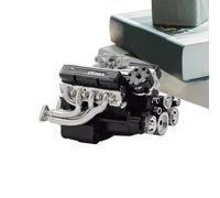 Motor Statue: 1 Model Resin Motor Desktop Mechanical Display Portable Lightweight Creative Hobby Collector Sculpture for Garage Workshop Classroom Birthday DEC