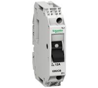 Motor Switch Miniature, 1p, 1A, ID = 14A GB2CB06 TeSys