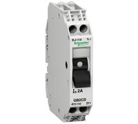 Motor Switch Miniature, 1p+N, 1A, Id=14A GB2CD06 TeSys