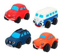 MOTOR TOWN 46338 Pack of 4 Rubber Vehicles