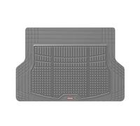 Motor Trend FlexTough Rear Cargo Mat - Heavy-Duty Trimmable Car Trunk Mat for Back of SUV, Universal Rear Cargo Liner for SUV, Flexible Trunk Liner, Automotive Floor Mats & Cargo Liners (Gray)
