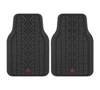 Motor Trend Grand Prix Tire Tread Rubber Car Floor Mats for Autos SUV Truck & Van - All-Weather Waterproof Protection Front Seat Liners, Trim to Fit Most Vehicles