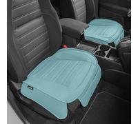 Motor Trend Mint Faux Leather Seat Covers for Front Seats, 2-Pack - Universal Padded Car Seat Cushions with Storage Pockets, Premium Accessories for Auto Truck Van SUV