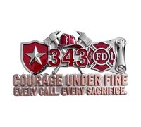Motor Vehicle Emblem Fire Engine Sticker for Lorries and