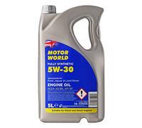 Motor World 5W-30 A5/B5 Ford Fully Synthetic Engine Oil 5L 5L