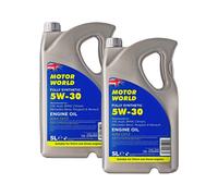 Motor World 5W-30 C3 API SP Engine Oil Value Twin Pack (10L) 10L
