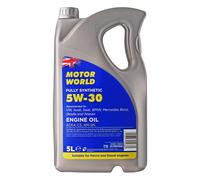 Motor World 5W-30 C3 VW Fully Synthetic Engine Oil 5L 5L