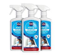 Motor World Nilco Nilfog™ PPE Anti Mist Spray for Goggle Glasses Motorbike Visor - 500ml