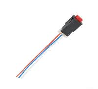 Motorbike 3 Wire Light Switch for Dual Hazard Flasher Signal Compatible with Steering Switches Designed for Most 12V 24V Motorcycle Models (Black)