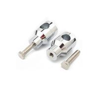 Motorbike 7/8" 1" Handlebar Riser Clamp Aluminum For Harley For Custom For Springer For Bobber For Chopper 22mm 25mm Extension Stem(22mm Round chrome)