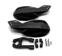 Motorbike Accessories 7/8" (22mm) Motorcycle Handguard Hand Guard Protector For Y-AMAHA TMAX/T-MAX500 530 MT07 MT09 R3 R6 R25 R1(Black- Silver)