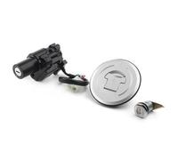 Motorbike Accessories Motorcycle 4 Pin Ignition Switch Seat Lock Fuel Gas Cap Tank Cover 2 Keys For H-onda CB250 FMX 650 2005-2006 & CBR600RR 2003-2006 Accessorries