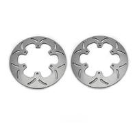 Motorbike Accessories Motorcycle Front Brake Discs Disks For Y-AMAHA V MAX 1200CC VMX 1200 V-Max 1985 1986 1987 1988 1989 1990 1991 1992(Silver)