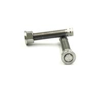 Motorbike accessories Motorcycle M8 Chain Adjuster Bolt Rear Axle Titanium Alloy Screw For CRF For KAWASAKI For SUZUKI For Y-AMAHA Motorbike Universal(Original M8x1.25)