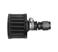 Motorbike Air Filters 12mm Motorcycle Cold Air Intake Filter Kit Crank Case Vent Cover Breather With Push On Hose Ends Straight