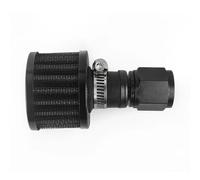 Motorbike Air Filters 15mm Small Motorcycle Cold Air Intake Filter Kit Crank Case Vent Cover Breather With Push On Hose Ends