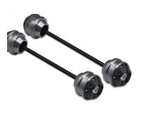 Motorbike Axle Wheel Slider Motorcycle Frame Slider For BMW For HP4 For HP 4 2012-2014 Front Rear Fork Wheel Crash Sliders Falling Protector Crash Protector(Titanium,Front Rear)