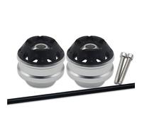 Motorbike Axle Wheel Slider Motorcycle Frame Slider For BMW For HP4 For HP 4 2012-2014 Front Rear Fork Wheel Crash Sliders Falling Protector Crash Protector(Silver,Front)